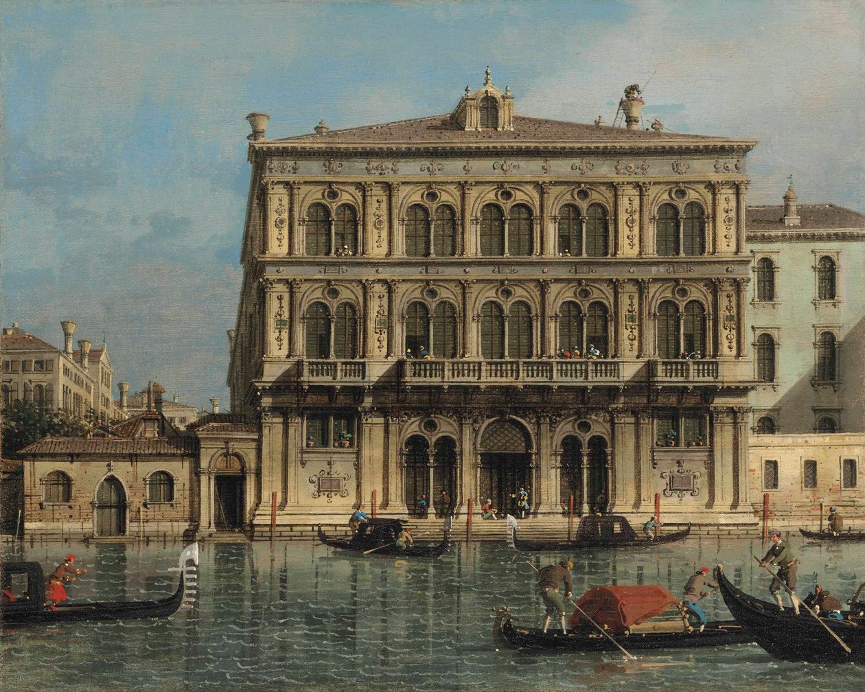 Palazzo Vendramin-Calergi, sul Canal Grande, Venezia da Canaletto