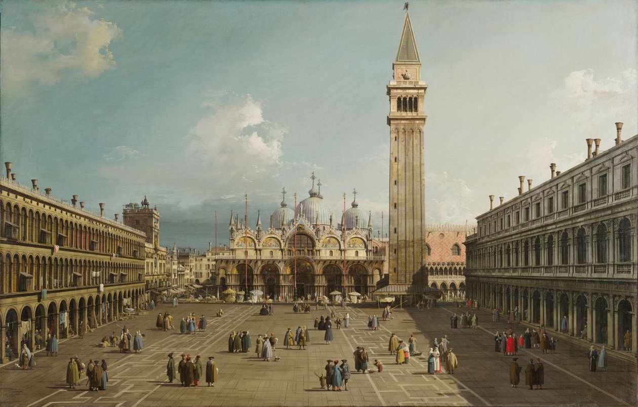 Piazza San Marco da Canaletto