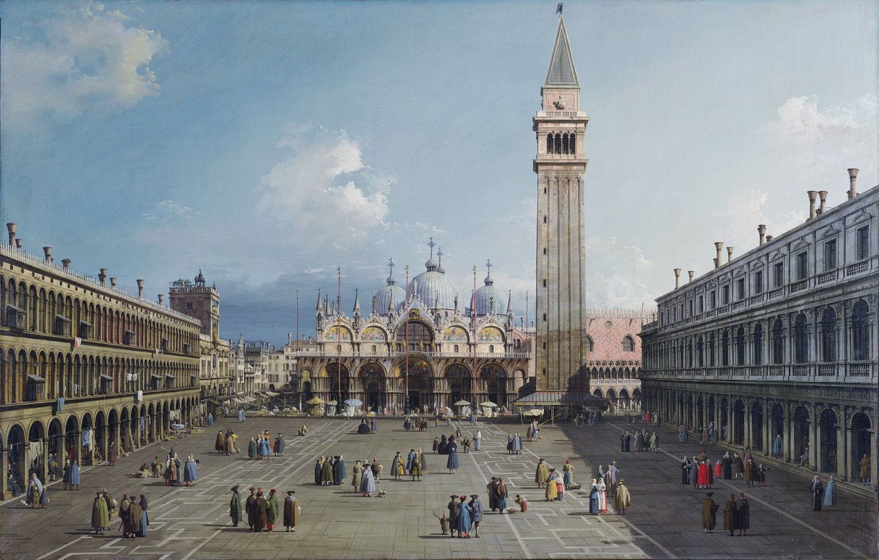 Piazza San Marco da Canaletto