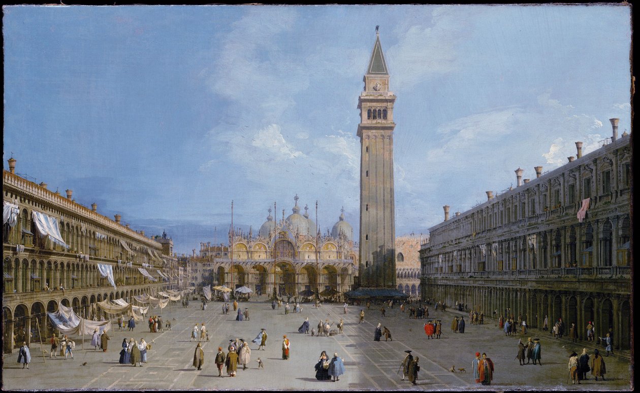 Piazza San Marco da Canaletto