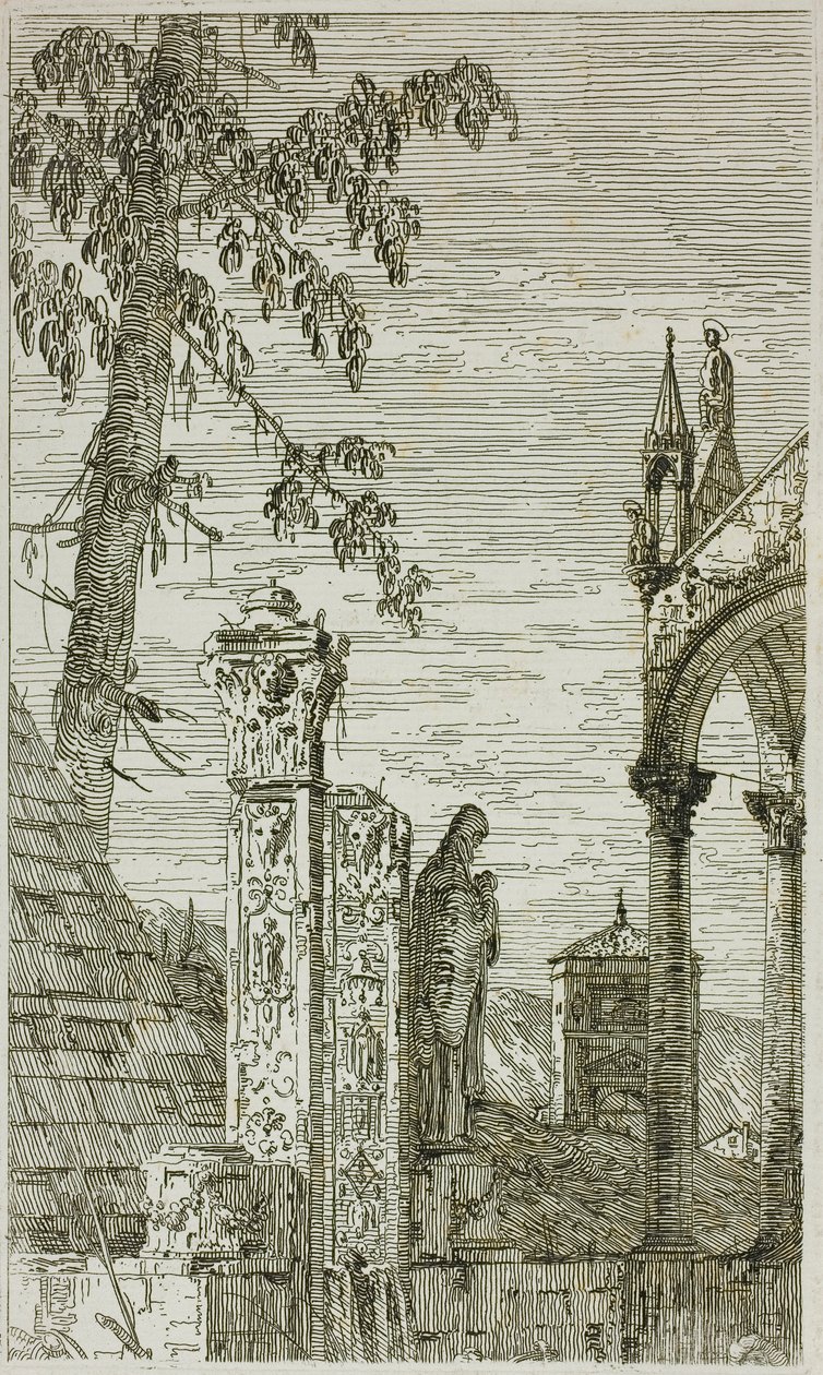 La Tomba del Vescovo, da Vedute da Canaletto