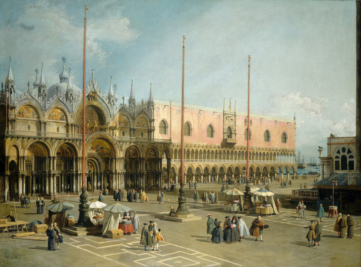 Piazza San Marco, Venezia da Canaletto