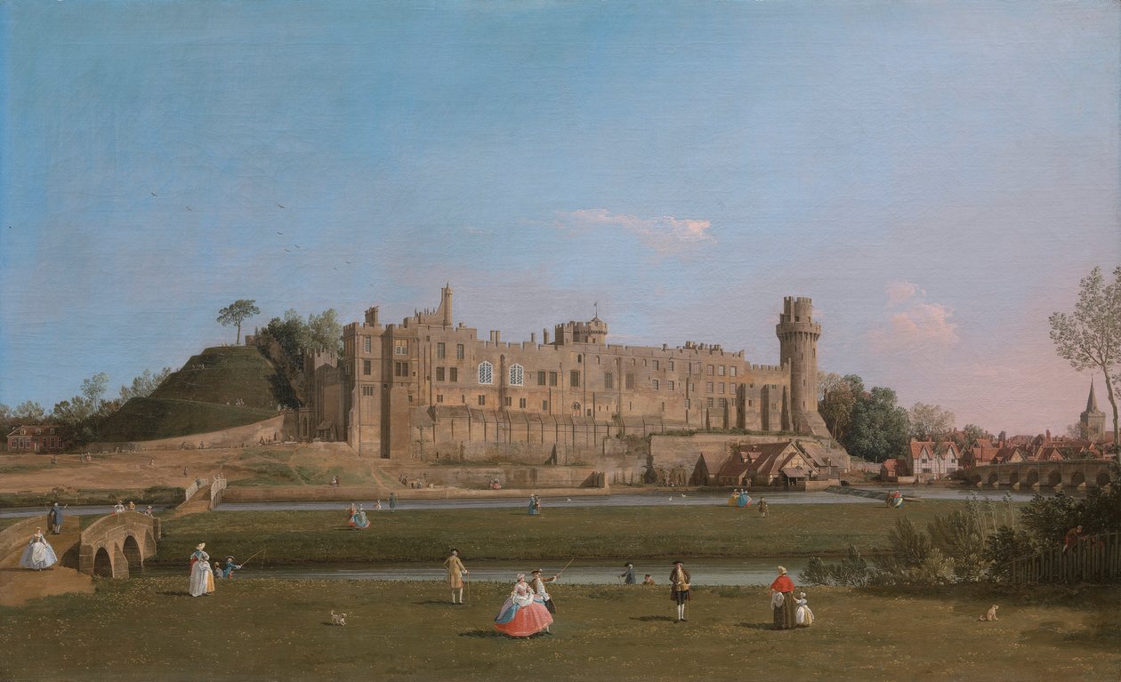 Castello di Warwick da Canaletto