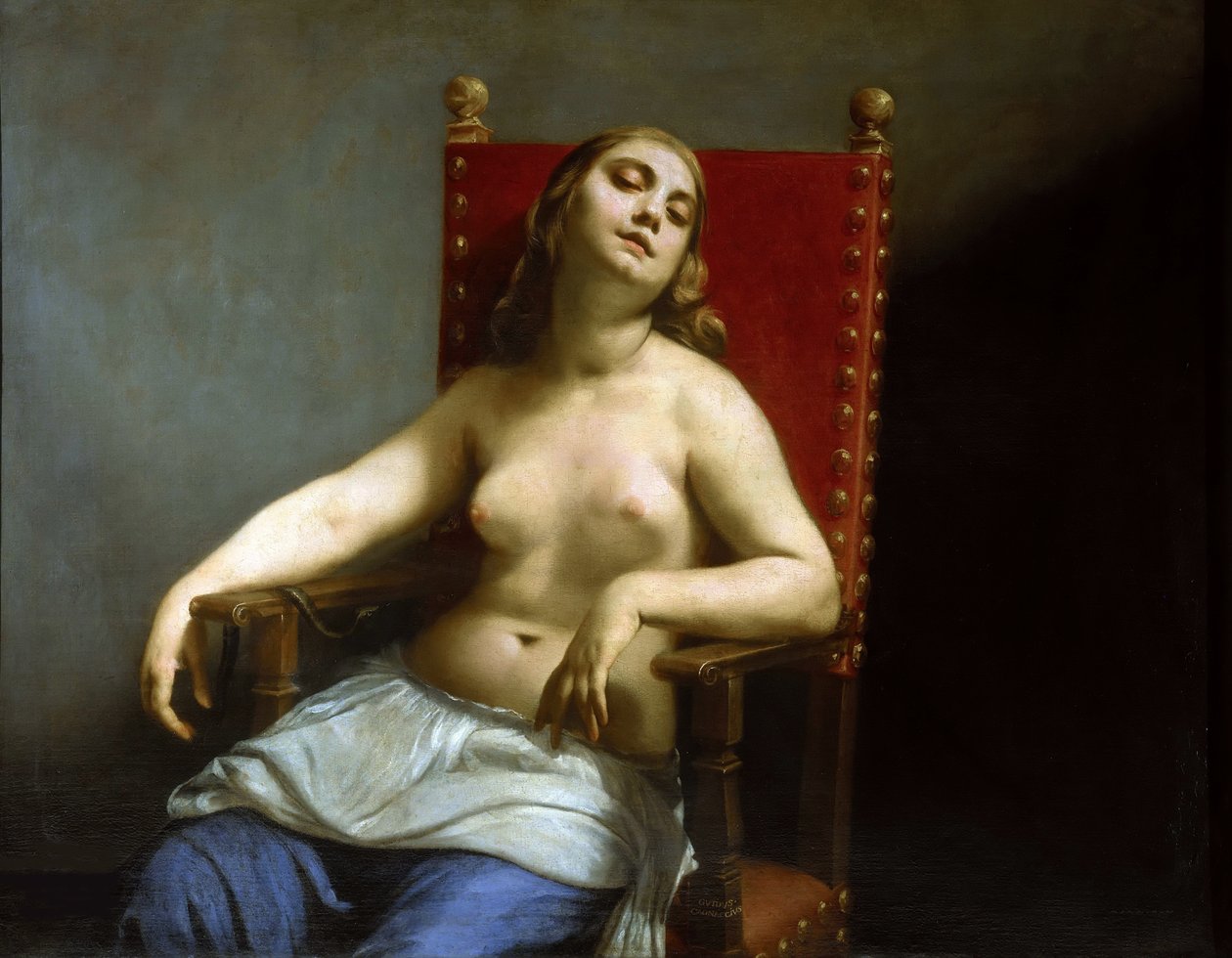 La morte di Cleopatra, 1660 da Canlassi