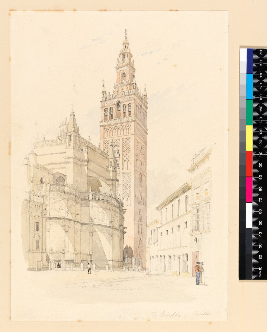 La Giralda, Siviglia, c.1846 da Canon G. F. Weston