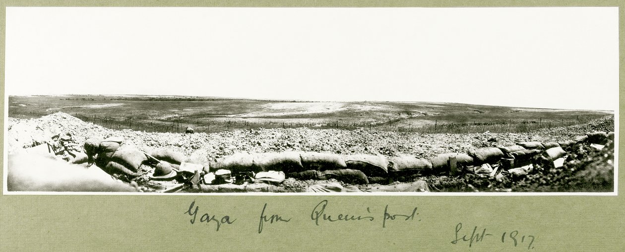 Gaza dal posto della Regina da Capt. Arthur Rhodes