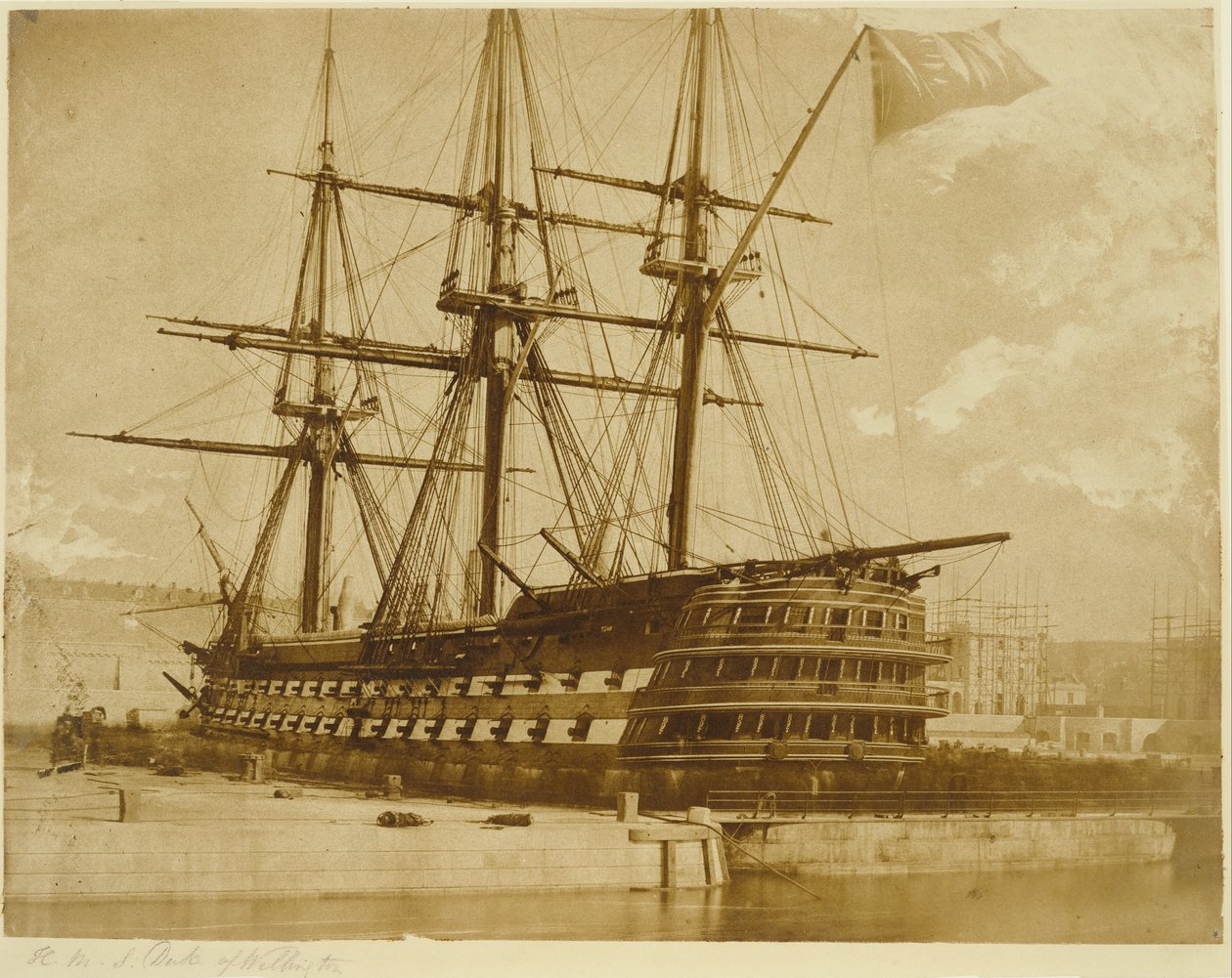 H.M.S. Duca di Wellington da Linnaeus Tripe