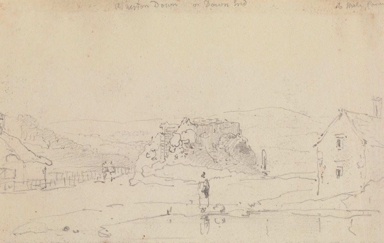 Arreton Down, o Down End, Isola di Wight da Capt. Thomas Hastings