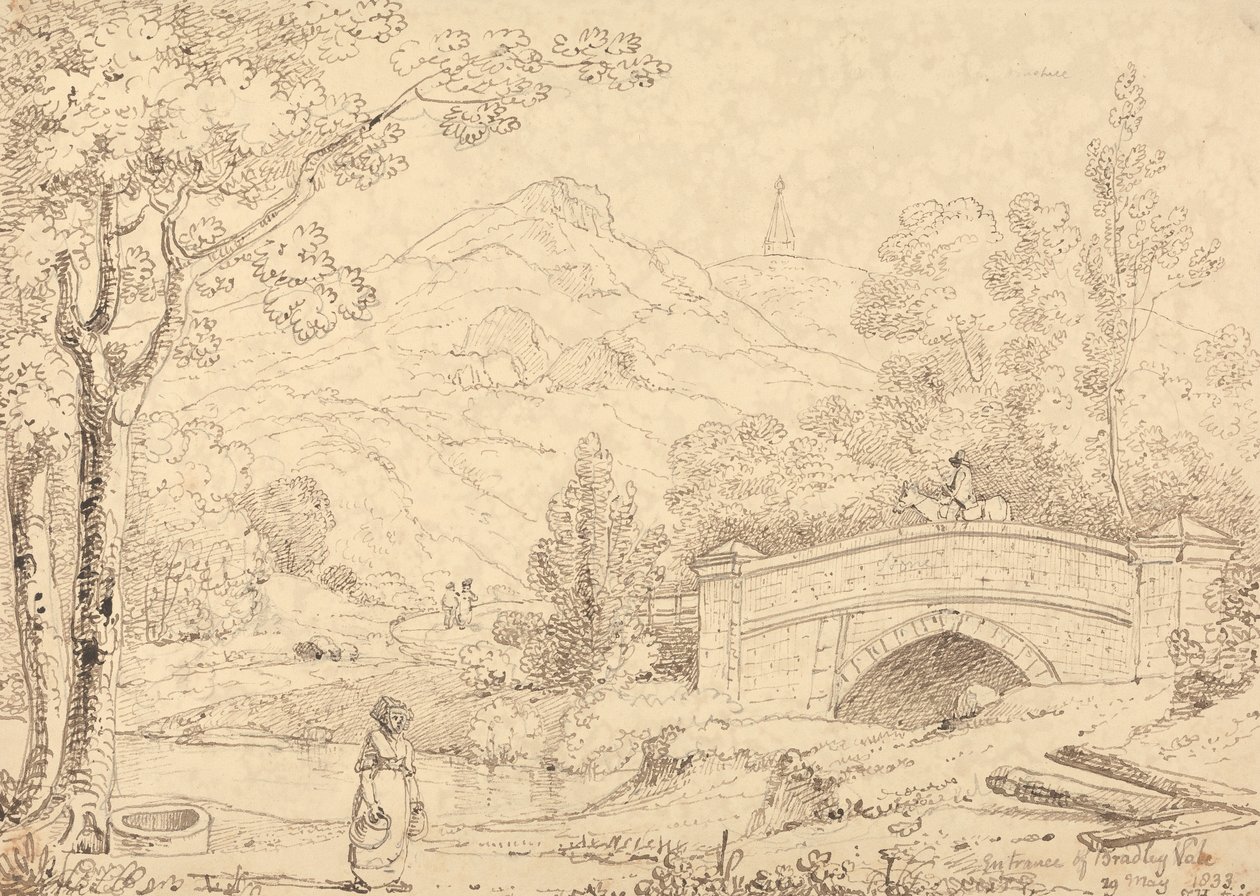 Ingresso di Bradley Vale, 29 maggio 1833 da Capt. Thomas Hastings