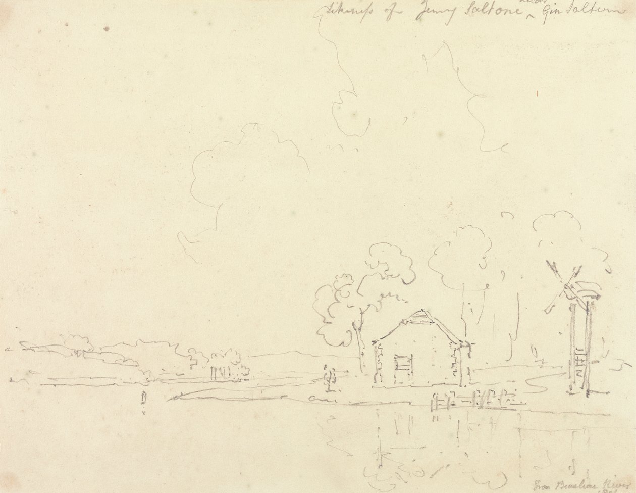 Dal fiume Beaulieu, Hampshire da Capt. Thomas Hastings