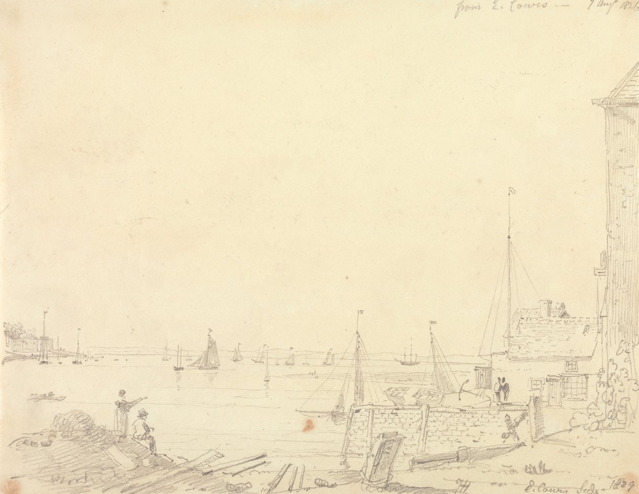 Da East Cowes, 7 Agosto 1826 da Capt. Thomas Hastings