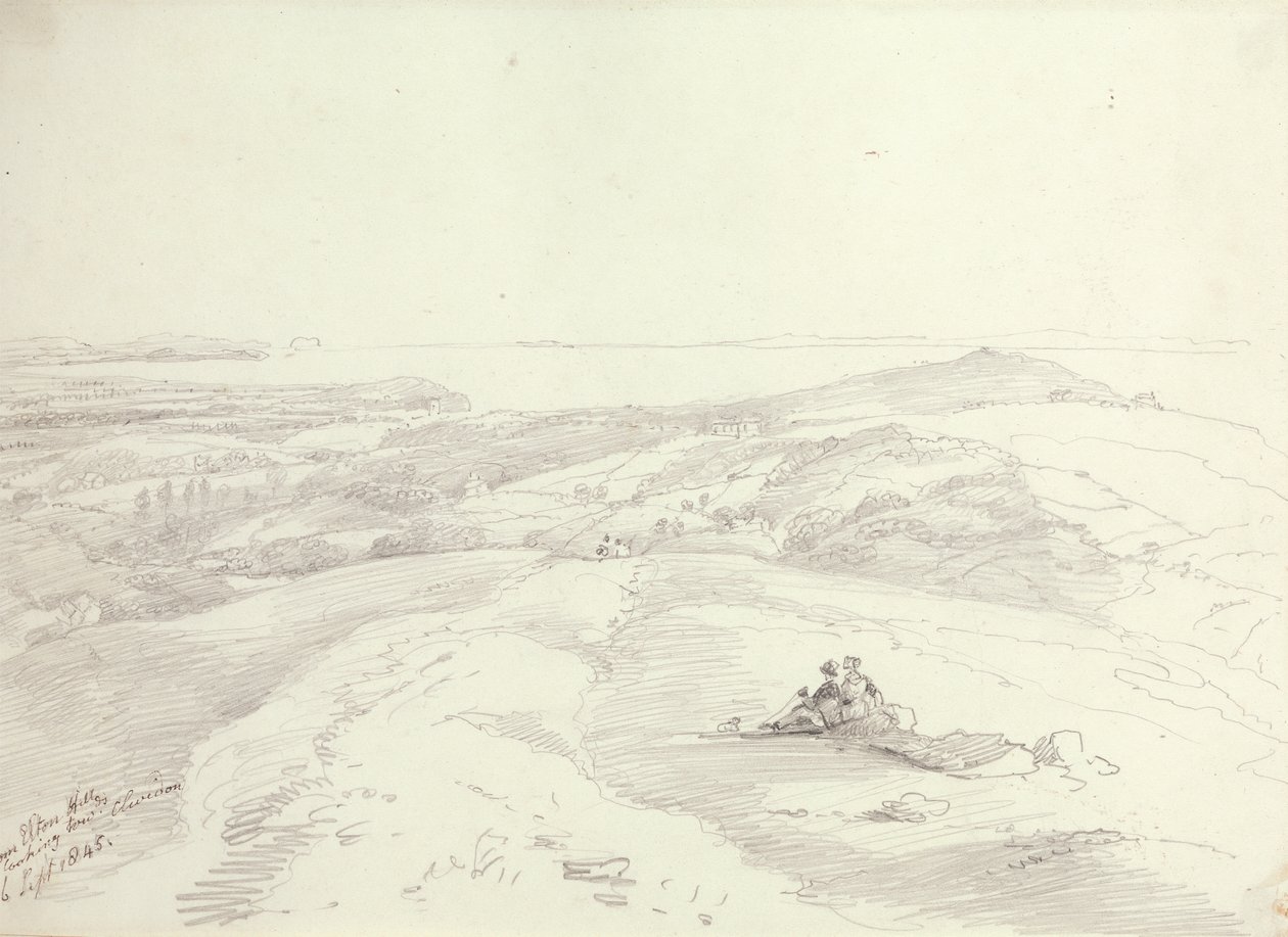 Da Elton Hills verso Clevedon, 6 settembre 1845 da Capt. Thomas Hastings