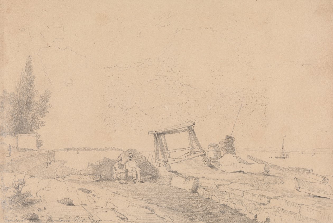 Dal molo di Lord Henry Seymour, Isola di Wight da Capt. Thomas Hastings