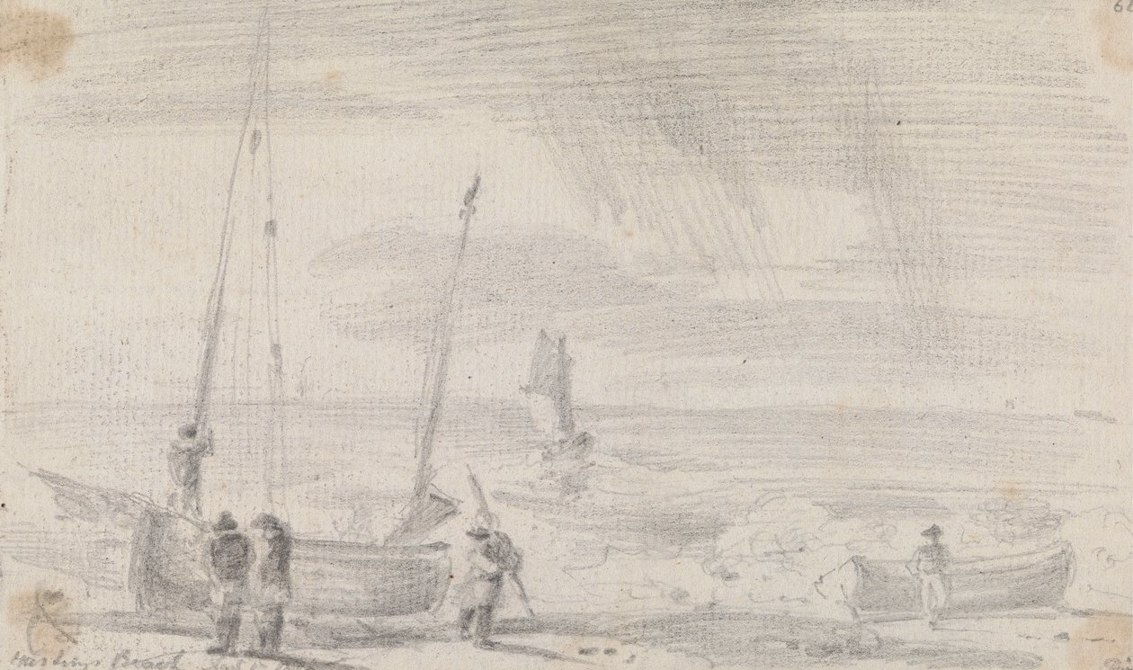 Spiaggia di Hastings, 5 novembre 1815 da Capt. Thomas Hastings