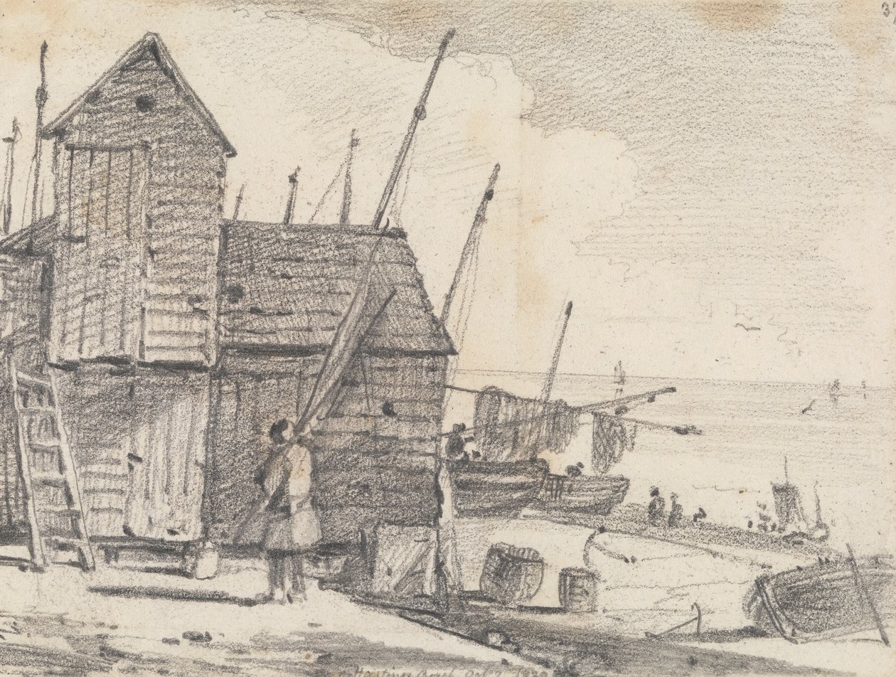 Spiaggia di Hastings, 7 ottobre 1820 da Capt. Thomas Hastings