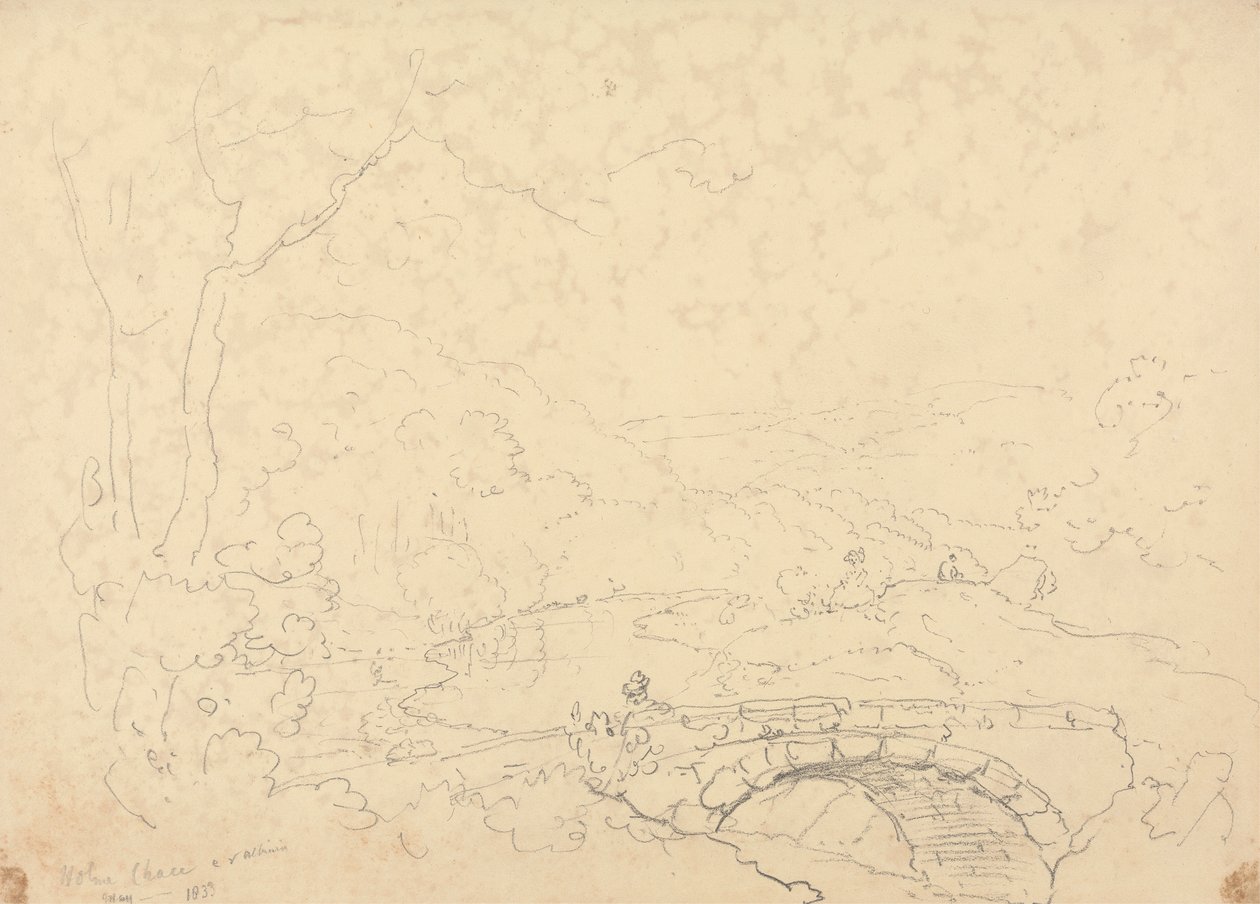Holne Chase, Maggio 1833 da Capt. Thomas Hastings