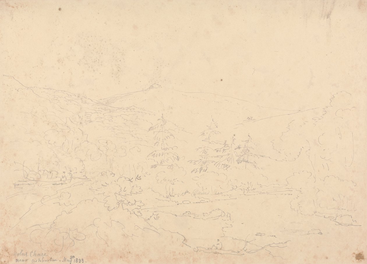Holne Chase vicino ad Ashburton, 30 maggio 1833 da Capt. Thomas Hastings