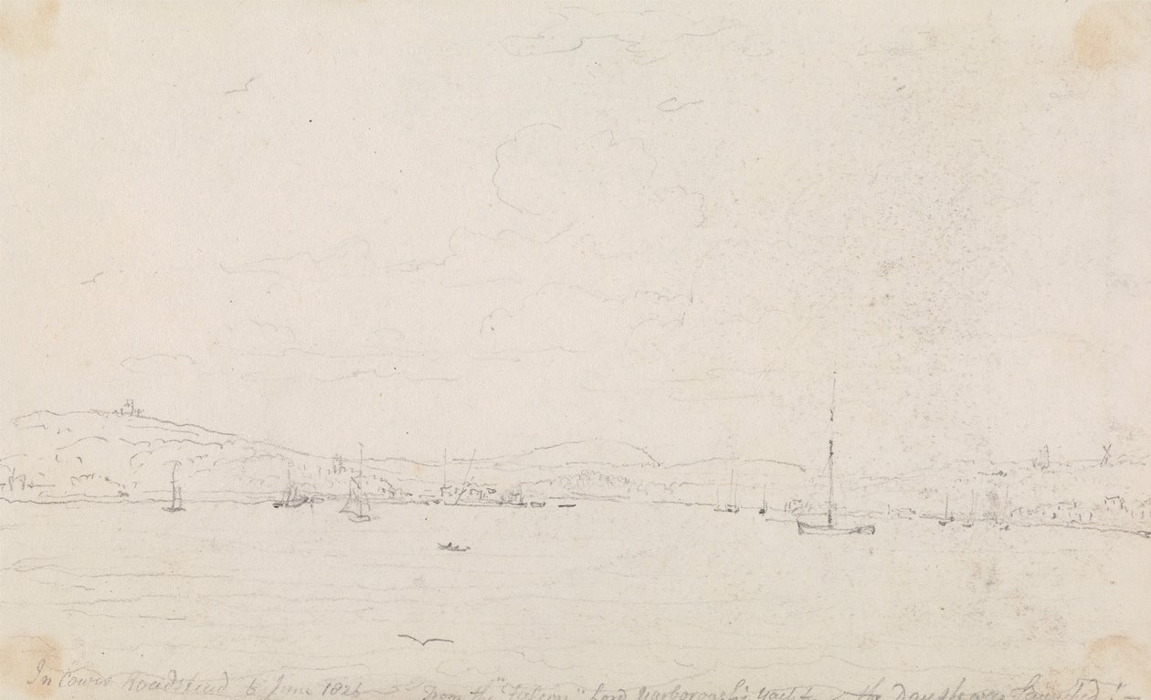 Nella Strada di Cowes, 6 Giugno 1826, dal 