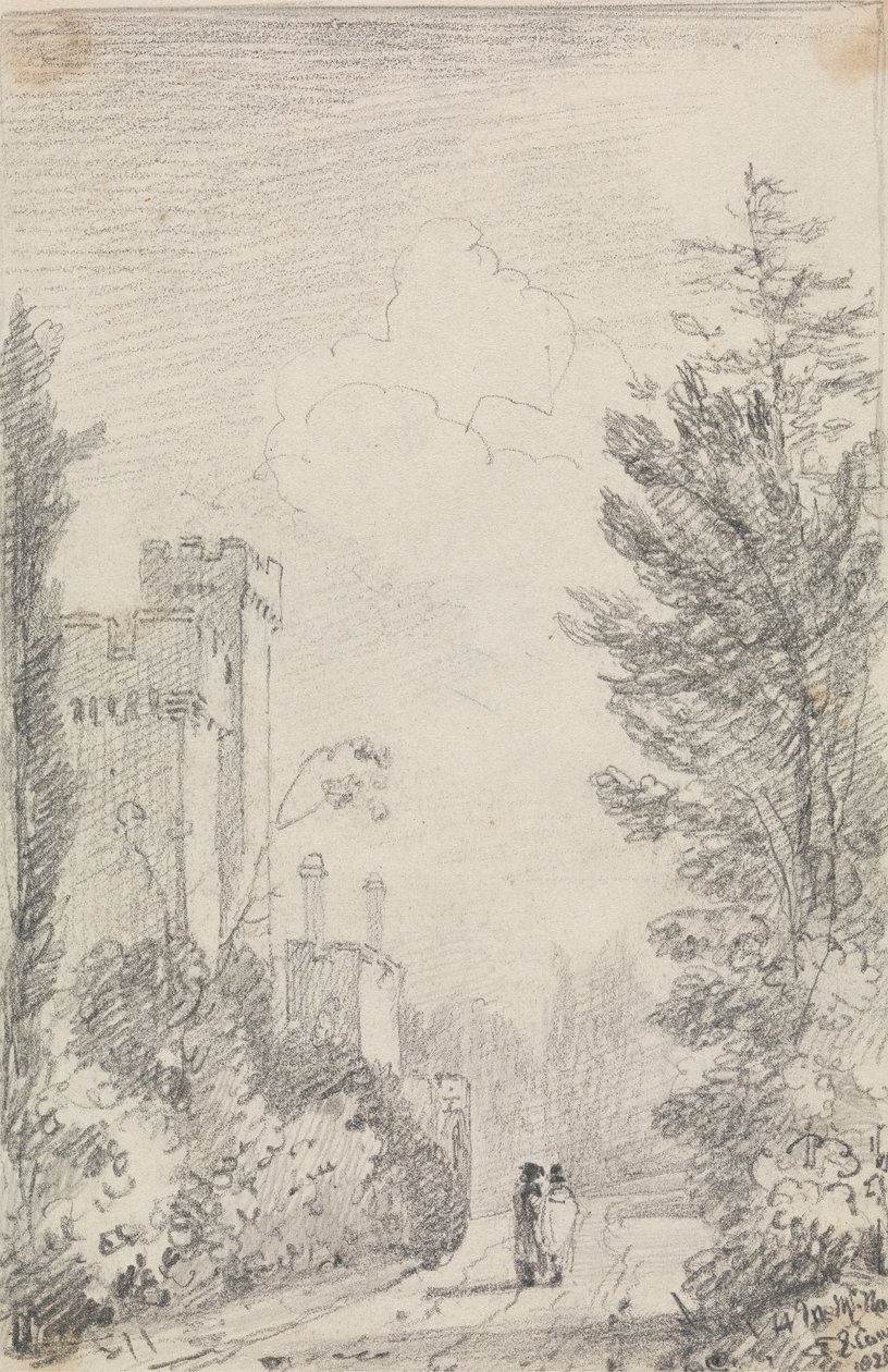 A casa del signor Nash, East Cowes, Isola di Wight da Capt. Thomas Hastings