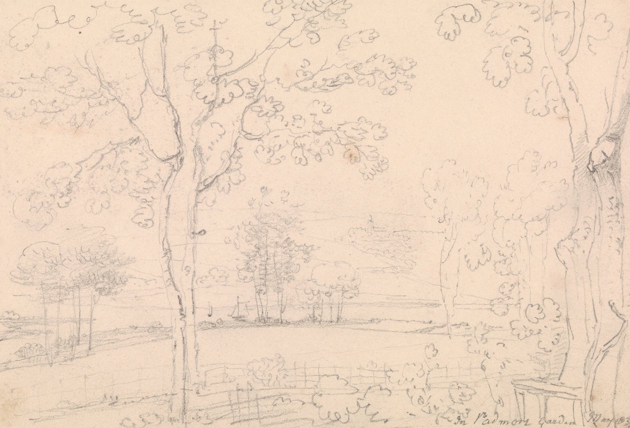 Nel Giardino di Padmore, Maggio 1833 da Capt. Thomas Hastings