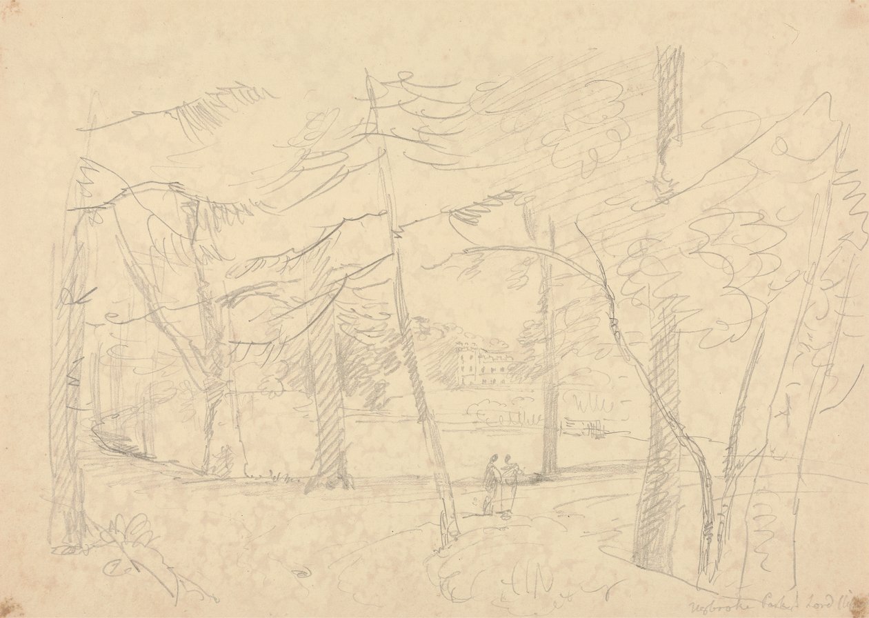 Parco di Ugbrooke di Lord Clifford da Capt. Thomas Hastings