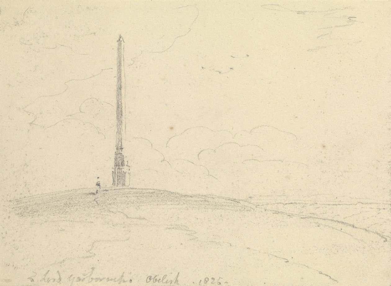 Obelisco di Lord Yarborough da Capt. Thomas Hastings