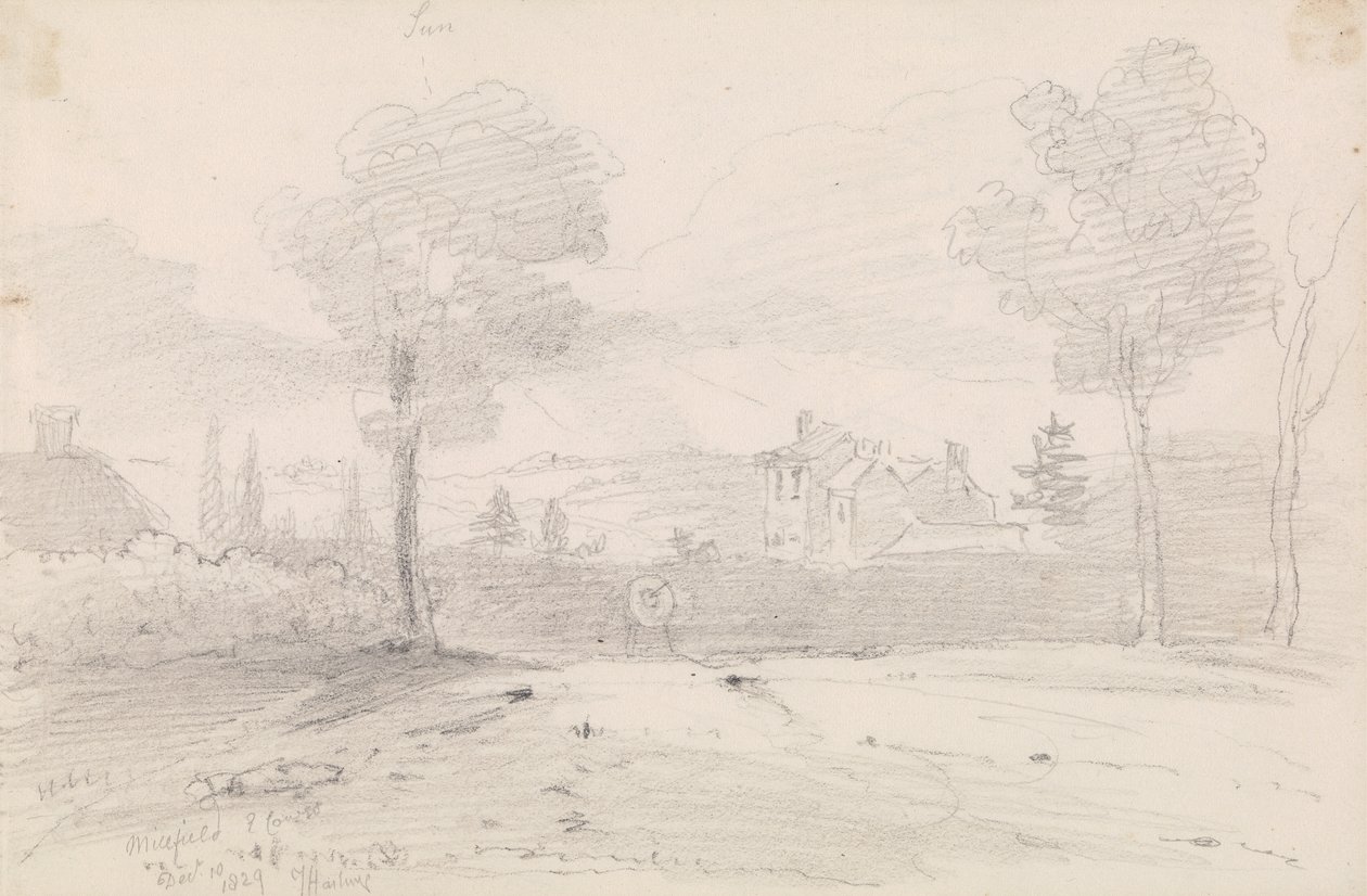Millfield, East Cowes, 10 dicembre 1829 da Capt. Thomas Hastings
