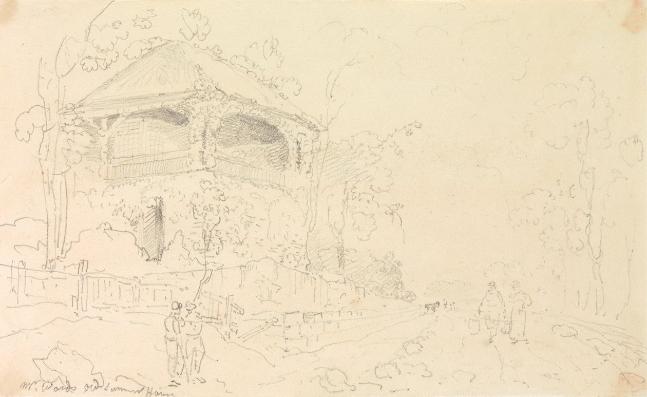 La vecchia casa estiva del signor Ward, Isola di Wight da Capt. Thomas Hastings