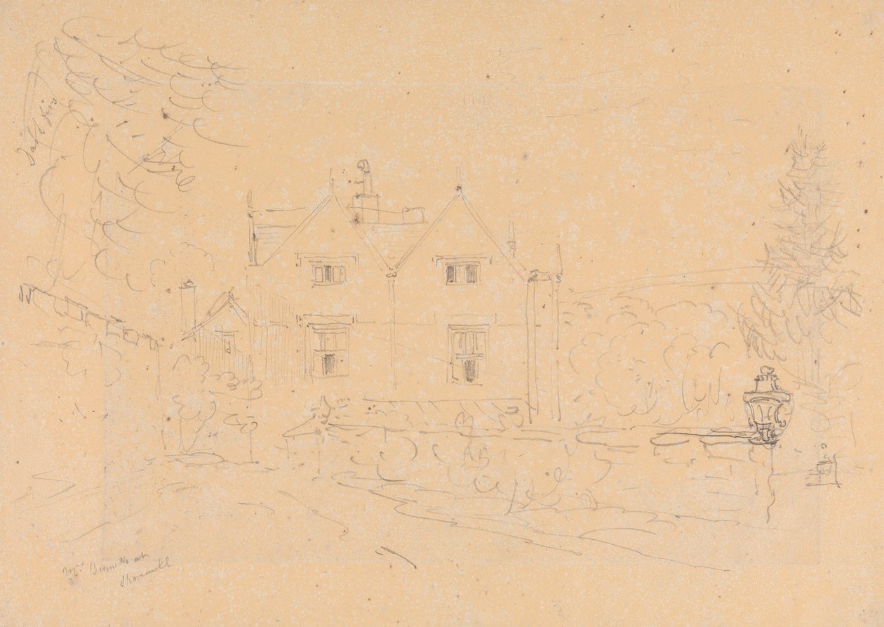Casa della Signora Bennet a Shorwell, Isola di Wight da Capt. Thomas Hastings