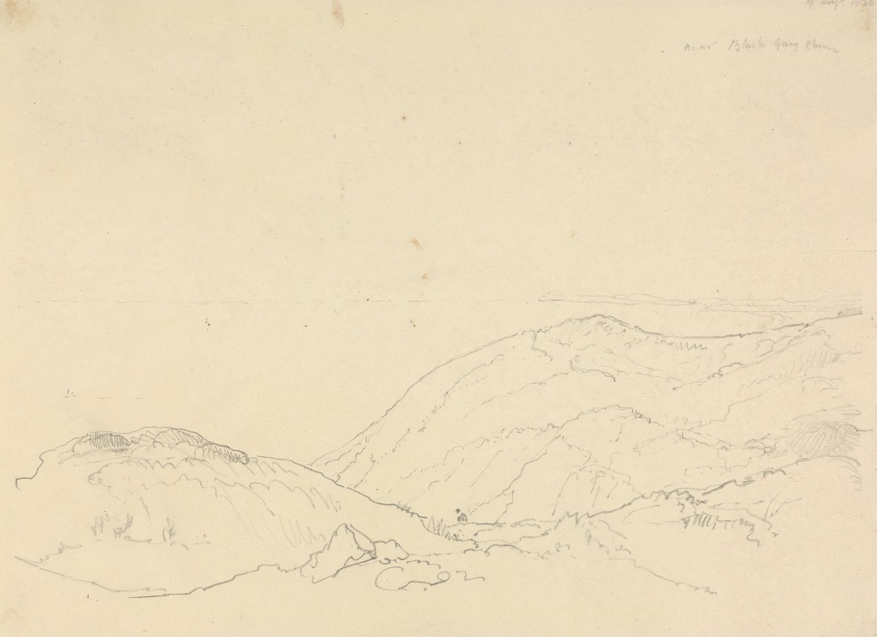 Vicino a Blackgang Chine, 19 agosto 1826 da Capt. Thomas Hastings