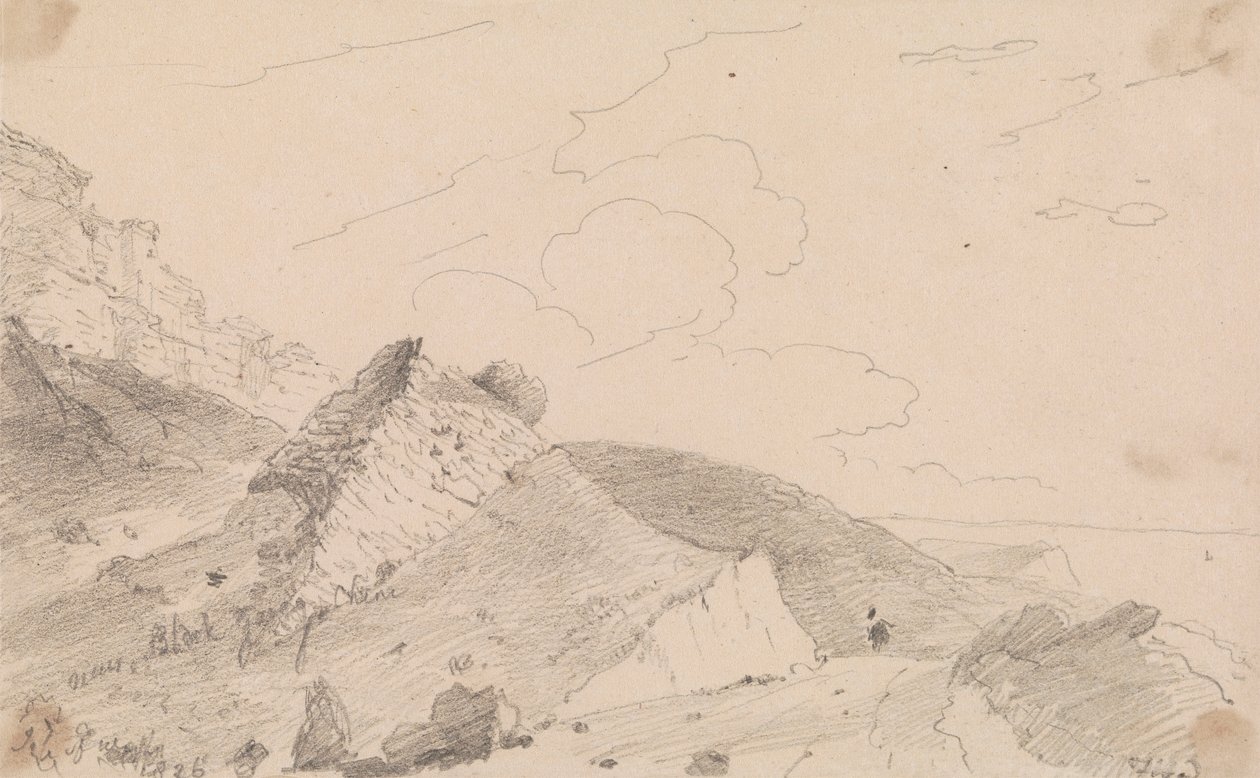 Vicino a Blackgang Chine, Isola di Wight da Capt. Thomas Hastings
