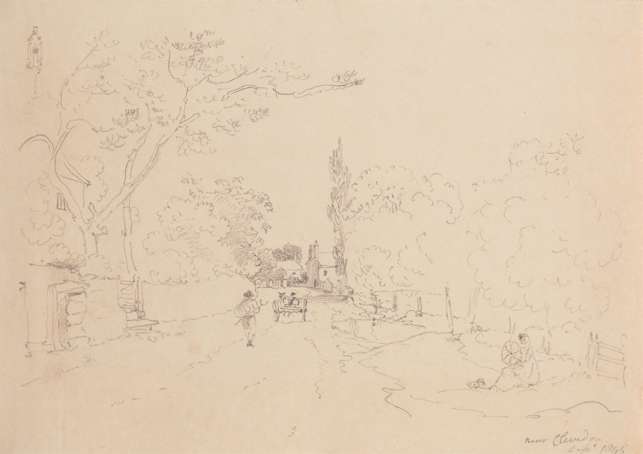 Vicino a Clevedon, Settembre 1845 da Capt. Thomas Hastings