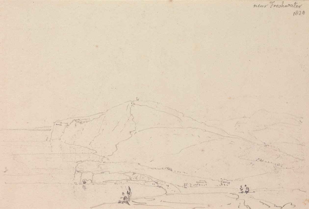 Vicino a Freshwater, Isola di Wight da Capt. Thomas Hastings