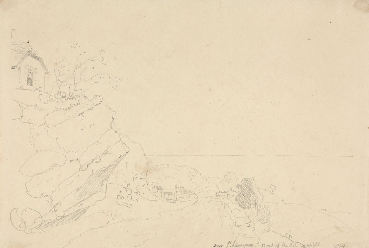Vicino a San Lorenzo, Isola di Wight da Capt. Thomas Hastings