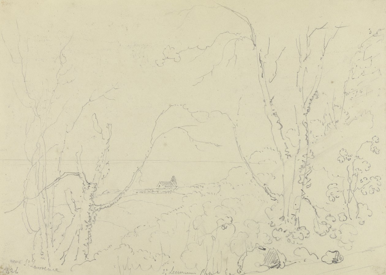 Vicino a Saint Lawrence, Isola di Wight da Capt. Thomas Hastings
