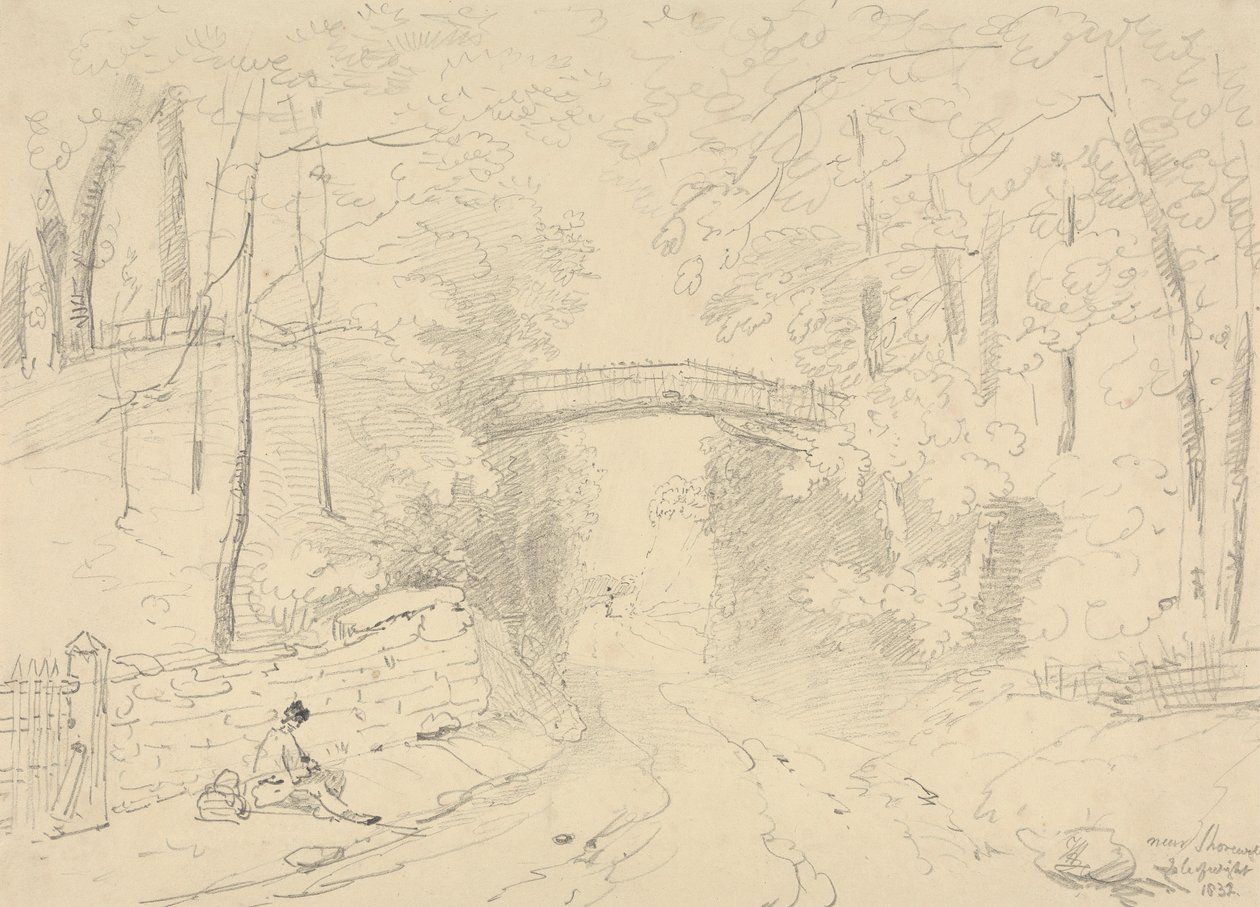 Vicino a Shorwell, Isola di Wight da Capt. Thomas Hastings