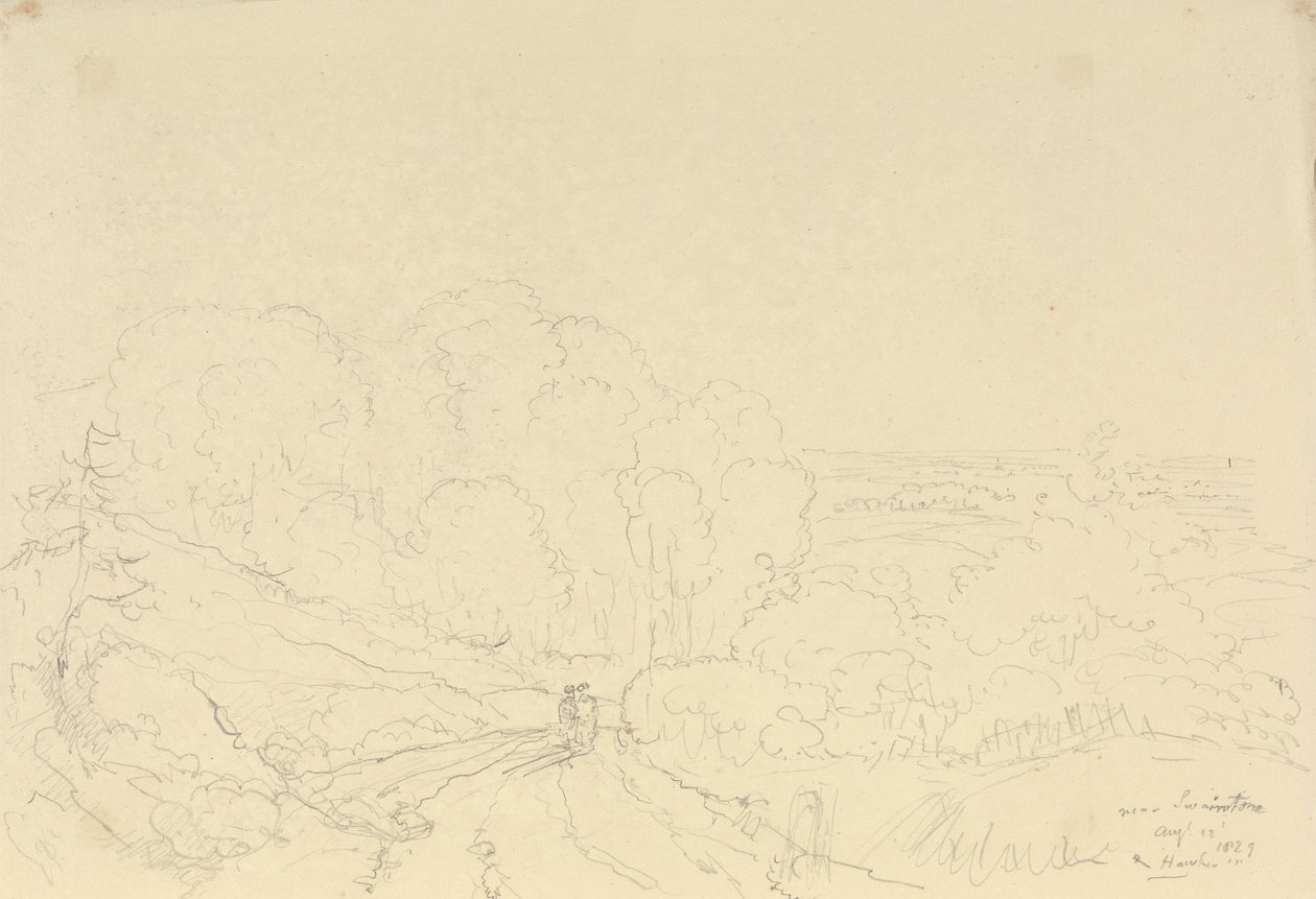 Vicino a Swainstone, 12 Agosto 1829 da Capt. Thomas Hastings