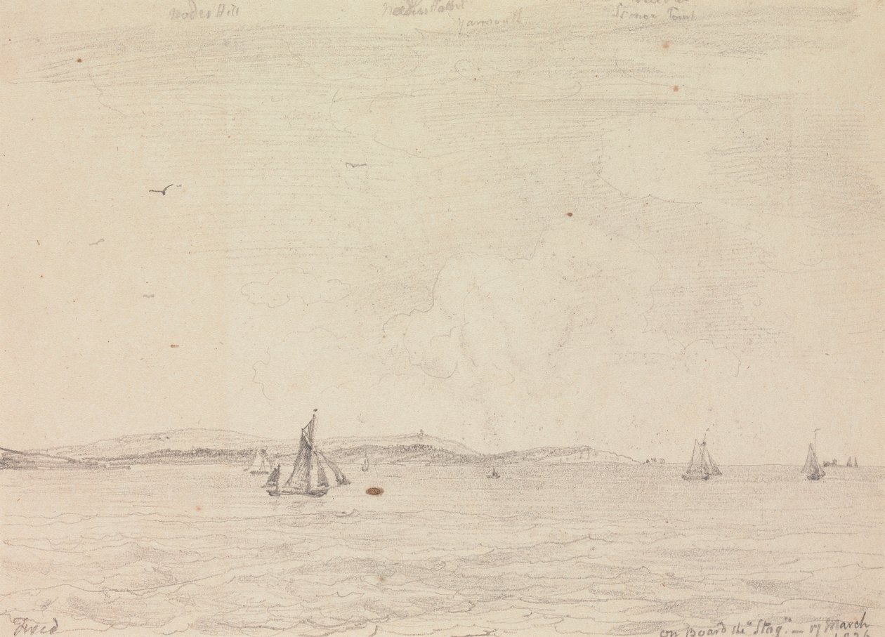 A bordo della "Stag", 17 marzo 1826 da Capt. Thomas Hastings