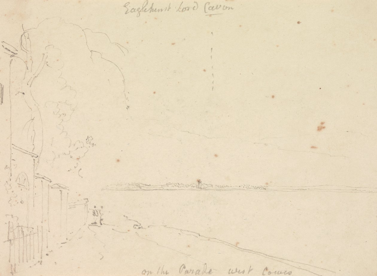 Sulla parata, West Cowes, Isola di Wight da Capt. Thomas Hastings
