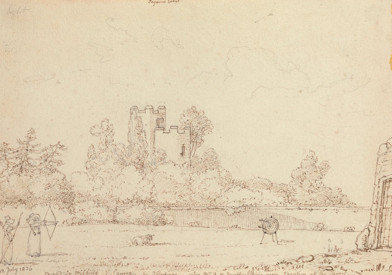 Seymour Lodge, 12 Luglio 1826 da Capt. Thomas Hastings