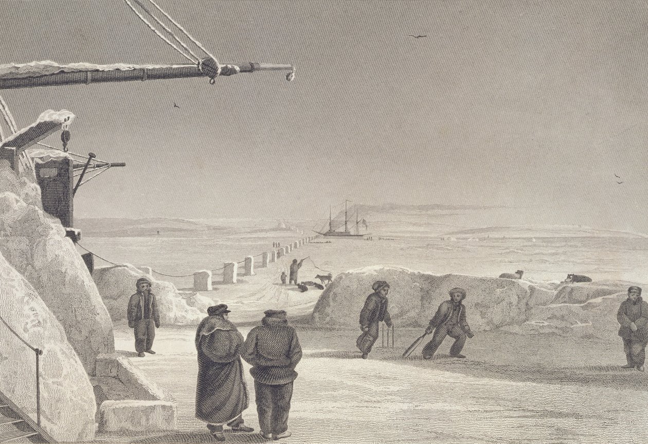 Situazione delle navi di S.M. Fury e Hecla a Igloolik, 1822-23, dal 