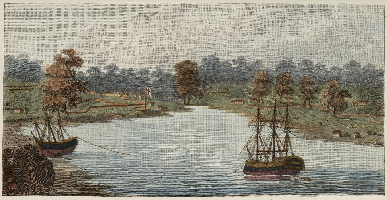 Sydney Cove, 1788 da Captain John Hunter