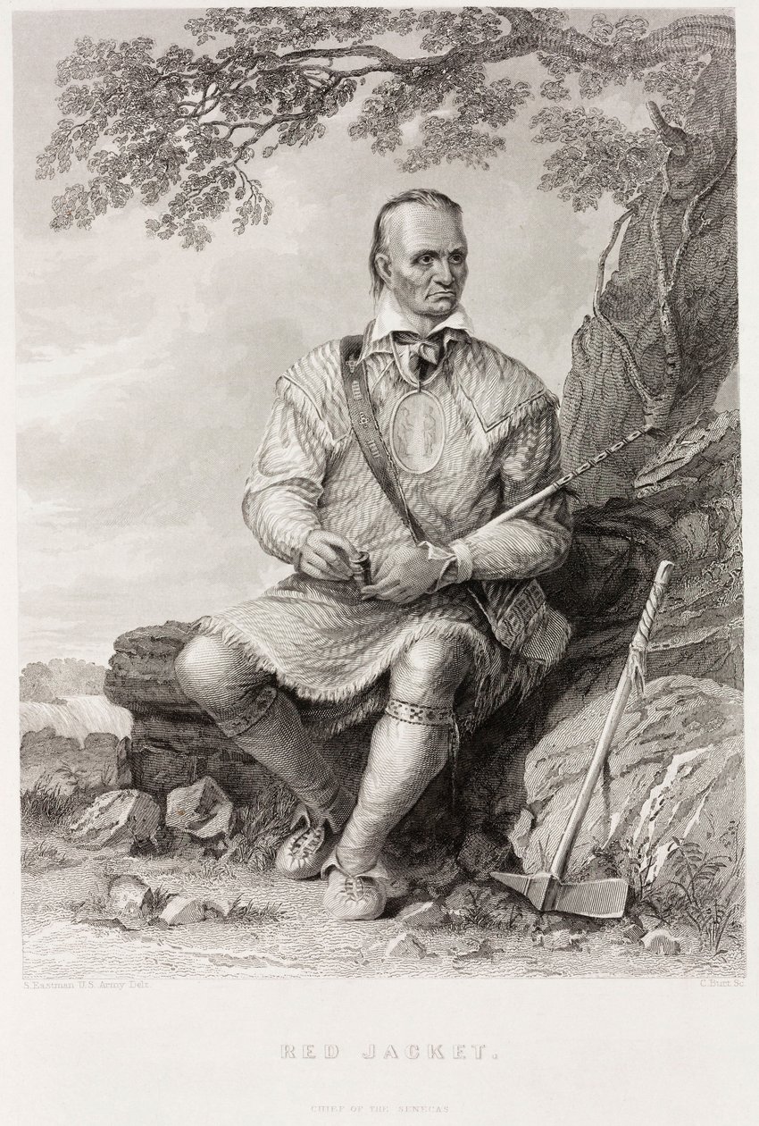 Giacca Rossa, capo Seneca da Captain Seth (after) Eastman