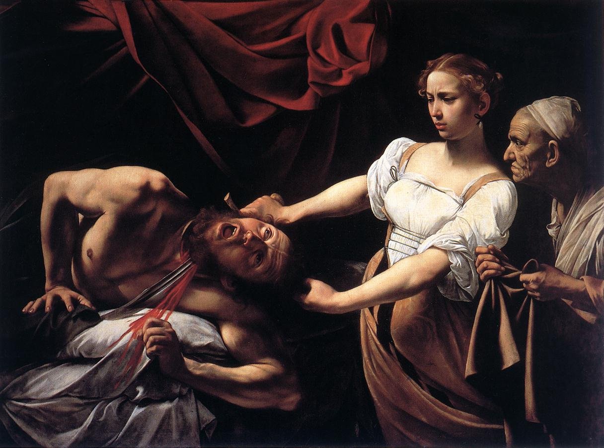 Giuditta che decapita Oloferne da Michelangelo Merisi Caravaggio