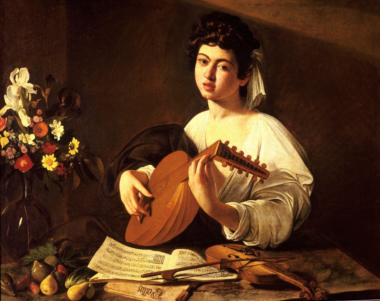 Il suonatore di liuto da Michelangelo Merisi Caravaggio