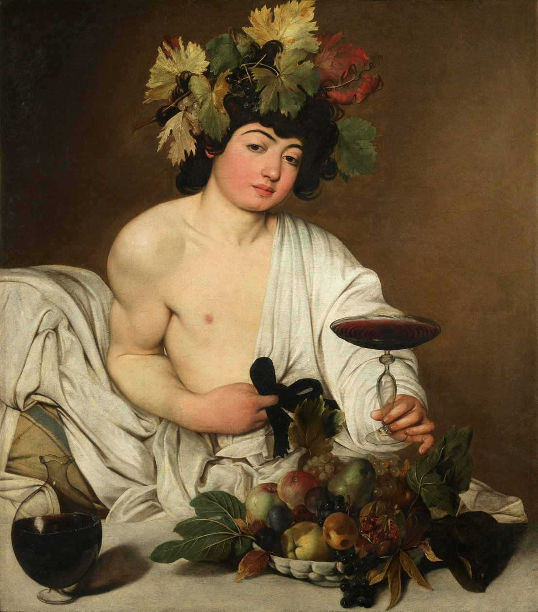 Italiano: Bacco Bacchus da Caravaggio