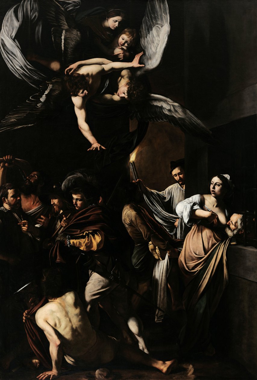 Le sette opere di misericordia da Caravaggio
