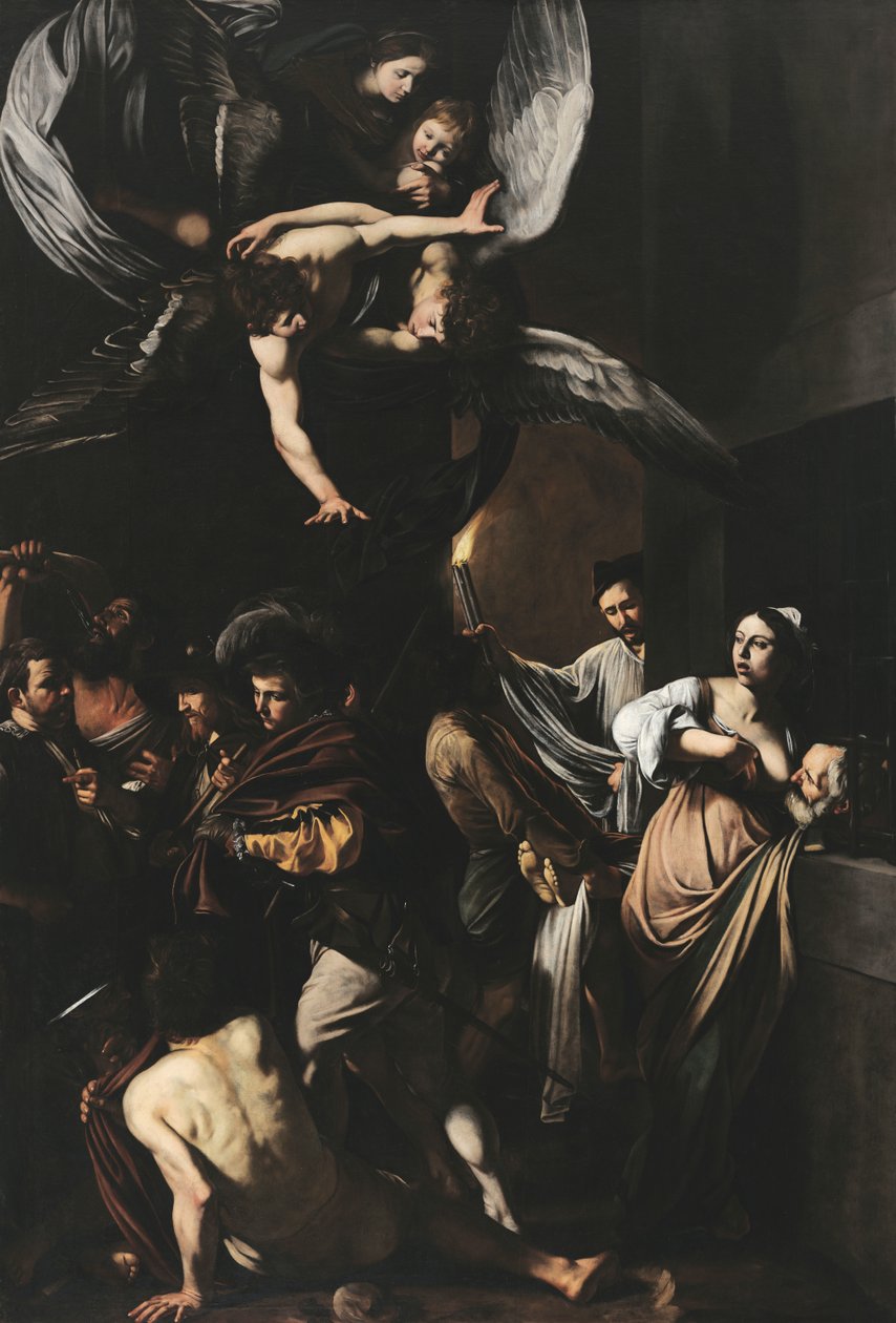 Le sette opere di misericordia da Caravaggio