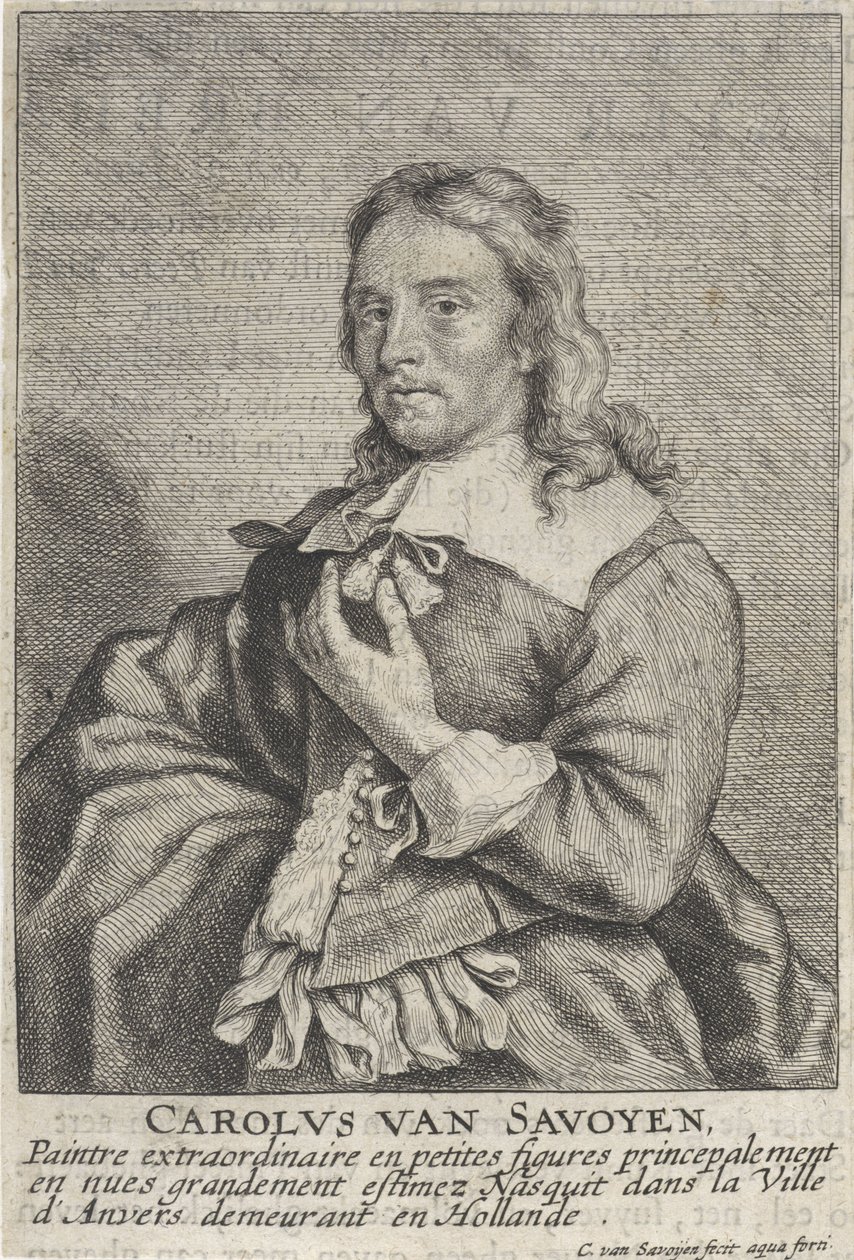 Autoritratto da Carel van Savoyen