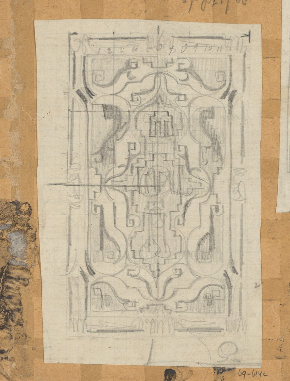 Dekoratives Design da Carel Adolph Lion Cachet